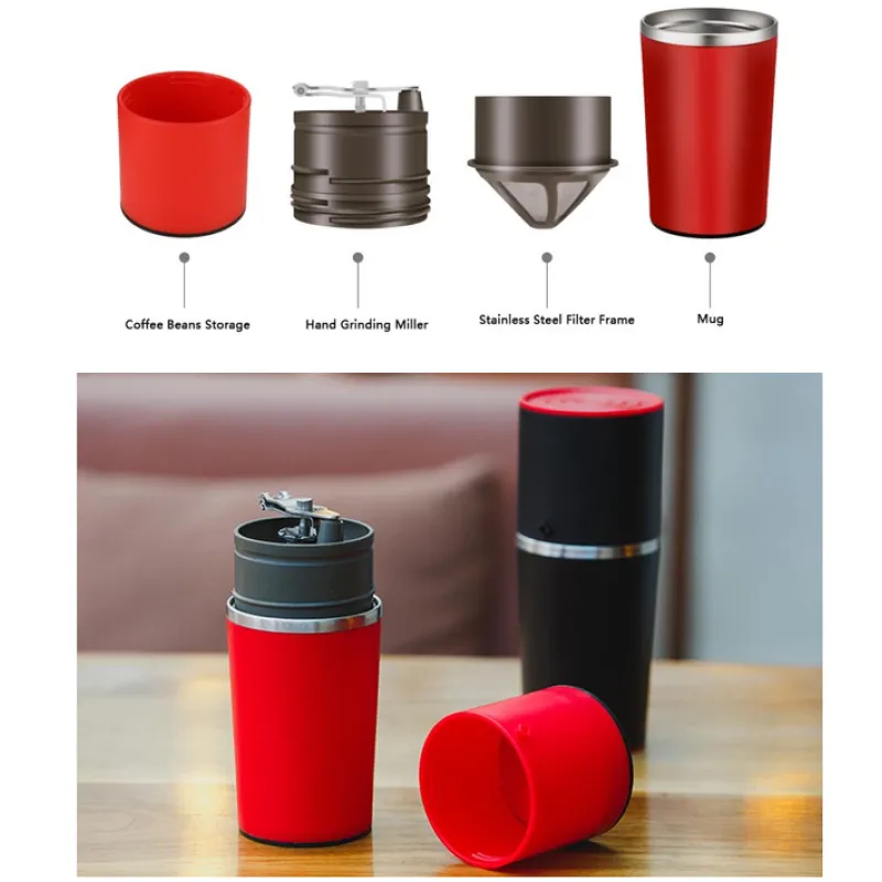 Portable Manual Hand Coffee Machine